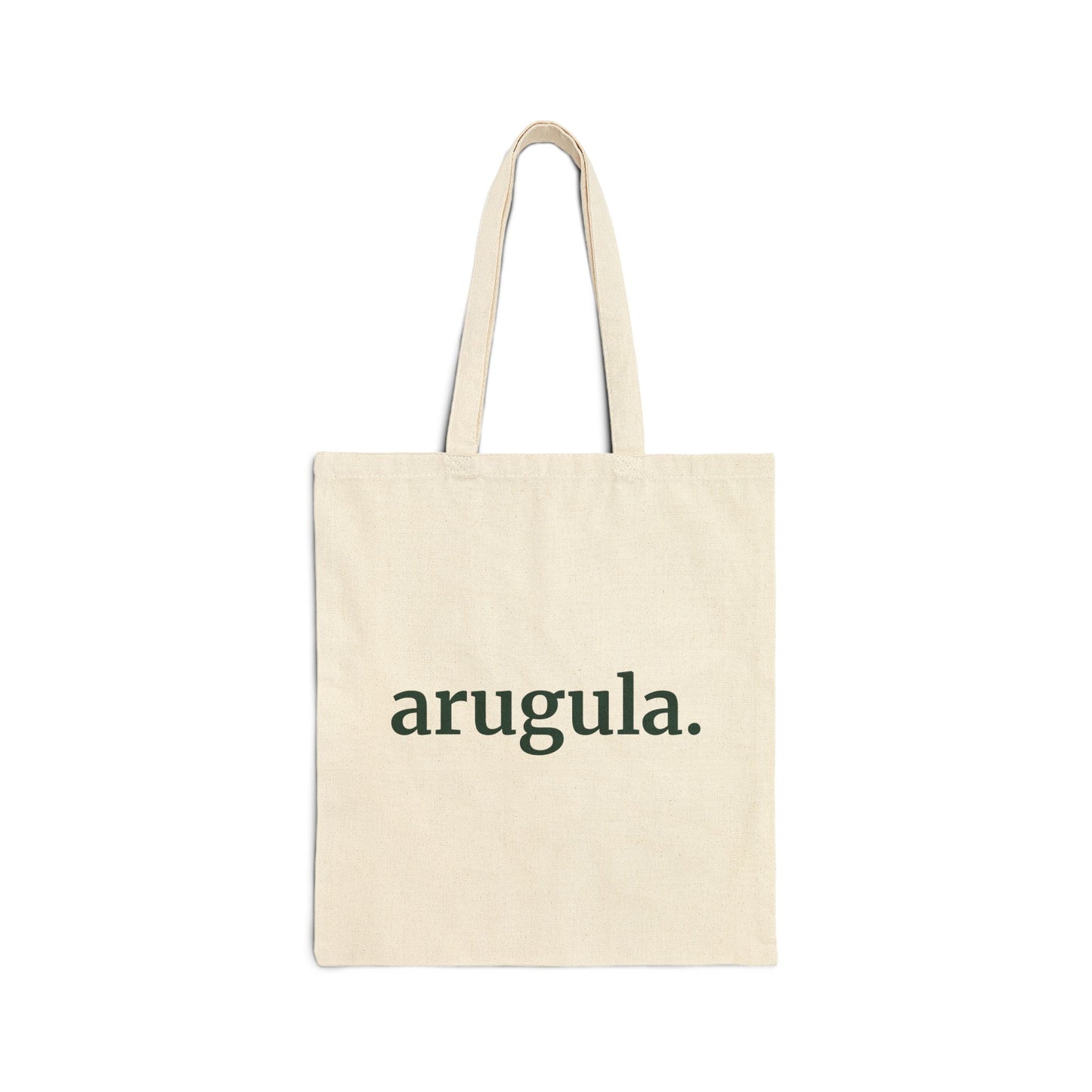 “arugula.” Tote Bag