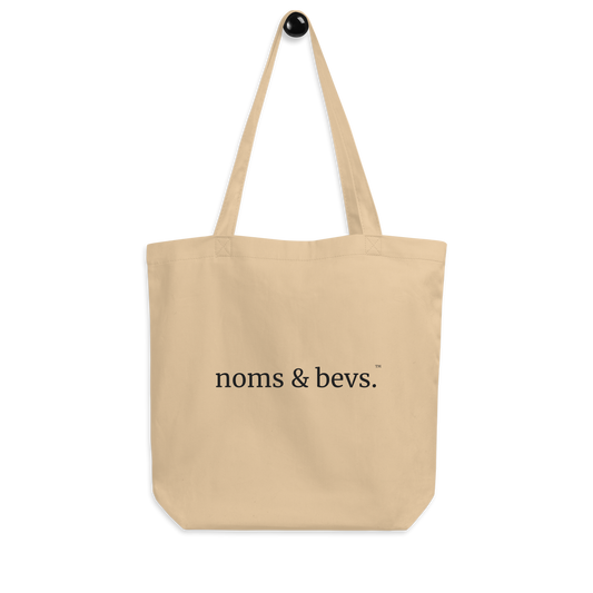 Noms & Bevs Everyday Tote - Oyster front view