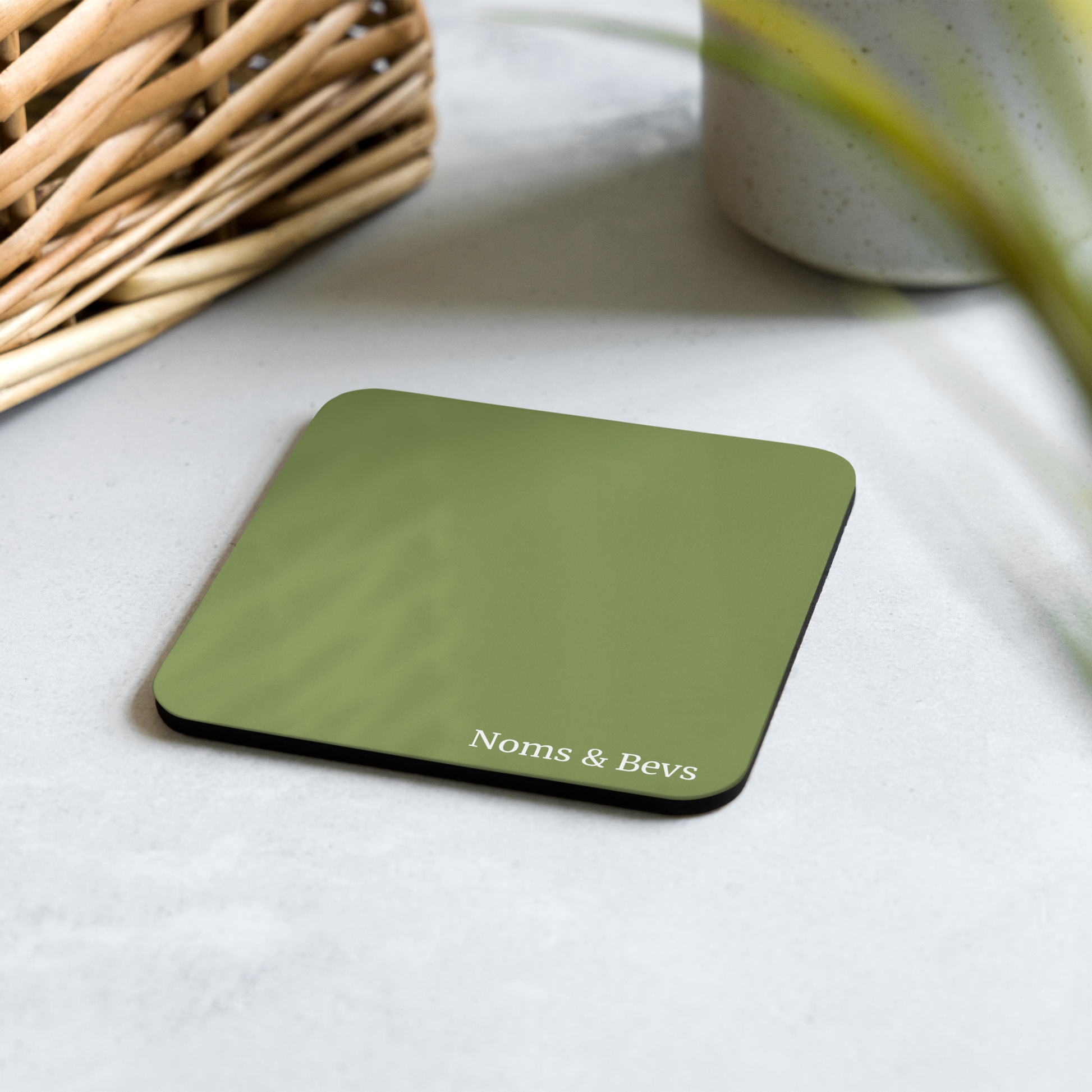 Green coaster