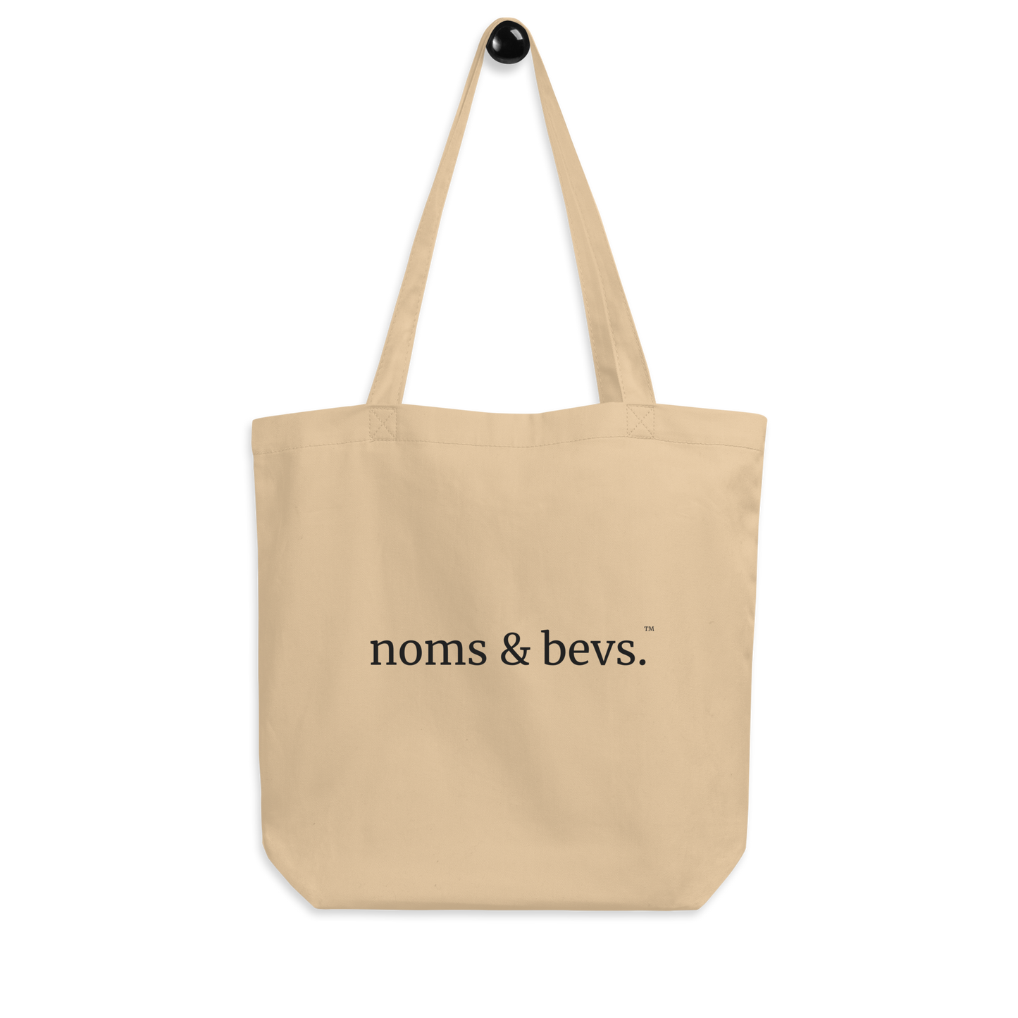 Noms & Bevs Everyday Tote - Oyster front view